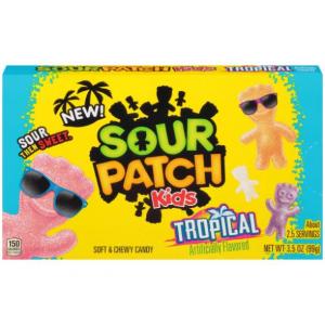 Sour Patch 00202 Tropical Theater Box (3.5 Ounces, Pack Of 12)