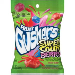 Fruit Gushers General Mills C-store/Dry Betty Crocker Gushers Fruit Snacks 34 oz (PACK OF 6)