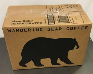 Wandering Bear On STRAIGHT BLACK COLD BREW COFFEE, 3 x 96 fl oz Case