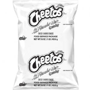 Cheetos Pepsi Co Frito Lay Cheese Flavored Foodservice Packs Snacks 16 oz (PACK OF 6)