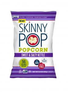 Skinny Amplify Snack Brands Pop Naturally Sweet Popcorn 4.4 oz (PACK OF 12)