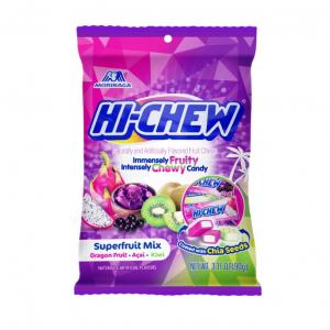 (Price/Case)Hi-Chew 15100 3.17oz Hi-Chew Superfruit Mix Peg Bag