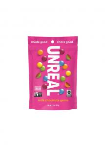 Unreal Candy Coated Milk Chocolates Bag, 6 x 5 oz Case