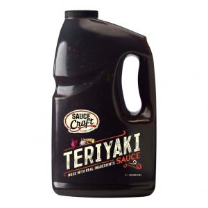 Sauce Craft 22775SCR Teriyaki Sauce, Made W/Real Ingredients (1 Gallon, 2 Pack)