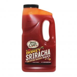 Sauce Craft 22776SCR Honey Sriracha Sauce W/Real Ingredients (1 Gallon, 2 Pack)