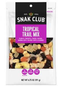 Snak Club 1721465 Century Snacks Tropical Mix (6.75 OZ, 6 Per Case)