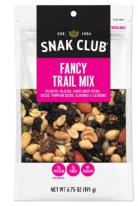 Snak Club 1721457 Century Snacks Fancy Trail Mix (6.75 OZ, 6 Per Case)