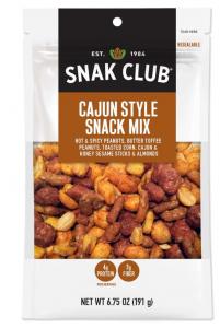 Snak Club 1721475 Century Snacks Cajun Savory Snack Mix (6.75 OZ, 6 Per Case)