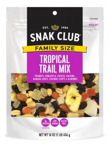 Snak Club Century Snacks Family Size Tropical Mix 16oz (PACK OF 6)