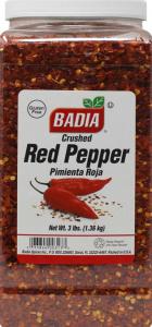 Badia Pepper Red Crushed Pound Bottle 3lbs (PACK OF 4)