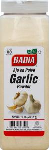Badia Garlic Powder Ounce Bottle 16oz (PACK OF 6)