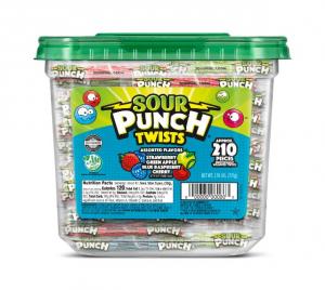 Twists 4 Flavors Individually Wrapped 2.59lbs (PACK OF 6)
