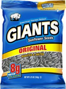 Giant Snack Inc Giants Original Roasted & Salted Seeds 5.75oz (PACK OF 12)