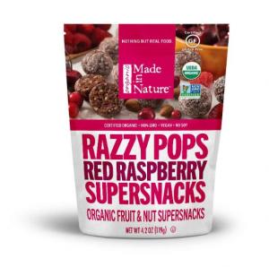 (Price/Case)Made In Nature 50516 Organic Razzy Pop 6-4.2 Ounce