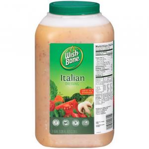 Wishbone Italian Dressing Bulk, 4 x 128 fl oz Case