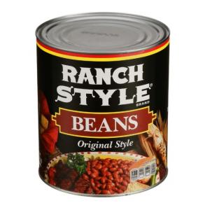 Texas Style Beans BEAN RANCH STYLE ORIGINAL, 6 x 108 oz Case