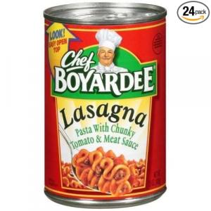 Chef Boyardee Lasagna, 15-Ounce (Pack Of 24)