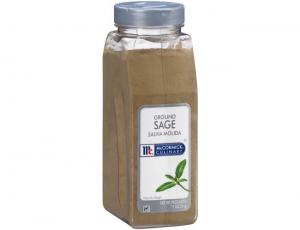 6 PACKS : McCormick Ground Sage - 11 oz. container
