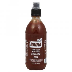 Badia Spices - Sriracha Chili Sauce W/Garlic Picante (17 Fl.Oz, 6 Per Case) - Condiments Sauces