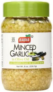 Badia Minced Garlic in Olive Oil 8 Oz (Pack of 3)