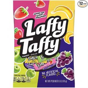 Laffy Taffy Assorted Mini Bars, 6 Ounce, Pack Of 12 (12026196)