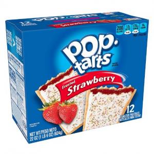 Kellogg'S Pop-Tarts Frosted Strawberry (13.5 Oz, 8 Toaster Pastries)