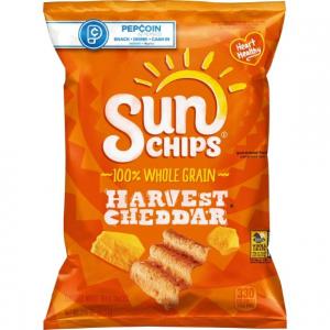 Sunchips Whole Grain Snacks Harvest Cheddar 2-3/8Oz. (Pack Of 24)