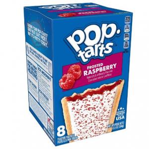 Pop-Tarts, Breakfast Toaster Pastries, Frosted Raspberry, Proudly Baked In The Usa, 96Count (Pack Of 12, 13.5 Oz Boxes)