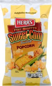 Herr's Fire Roasted Sweet Corn Popcorn (4 Oz., 12 Per Case)