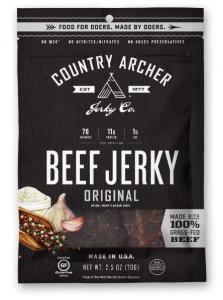 Country Archer Jerky Co Original Beef Jerky, 2.5Oz. (Pack Of 12)