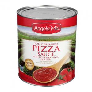 Angela Mia Pizza Sauce Fully Prepared - #10 Can, 106Oz. (Pack Of 6)