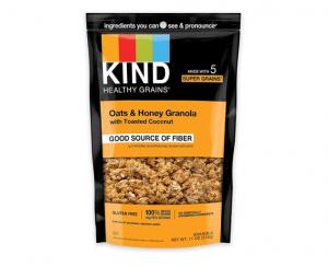 KIND HEALTHY SNACKS OATS AND HONEY WHOLE GRAIN GRANOLA CLUSTERS 11 OZ ((Case of 6)
