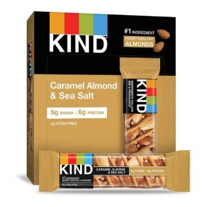 KIND HEALTHY SNACKS CARAMEL ALMOND & SEA SALT BAR 1.4 OZ X 12 (Case of 6)