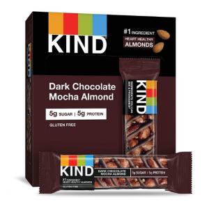 KIND HEALTHY SNACKS DARK CHOCOLATE MOCHA ALMOND BAR 1.4 OZ X 12 (Case of 6)