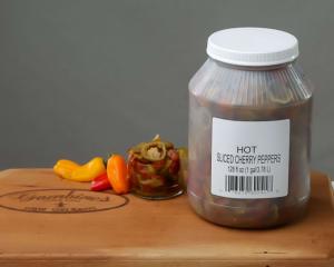 GAMBINOS HOT SLICED CHERRY PEPPER 2 ea (Pack of 1)