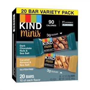 Kind Dark Chocolate Nuts & Sea Salt Caramel Almond & Sea Salt 14oz (Pack Of 4)