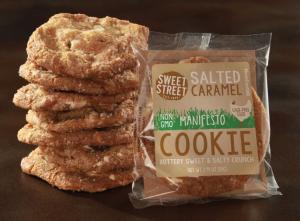 Sweet Street Salted Caramel Manifesto Cookie, No Trans Fat (2.8 OZ, 48 Per Case)
