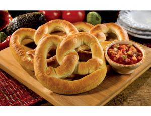 Texas Twist Sweet Baked Pretzel Twist - 56 per case.