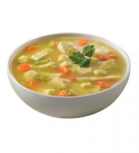 Campbells Frozen Chicken and Dumpling Soup - 4 lb. tray, 3 per case
