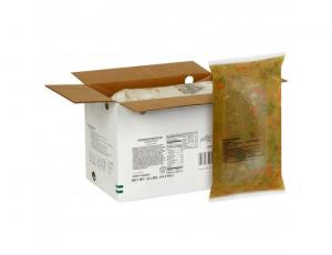 Chef Francisco Homestyle Chicken Noodle Soup, Frozen Soup (8 Lb. Bag, 4/Case)