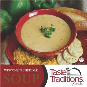 Taste Traditions Retail Wisconsin Cheddar Soup, 6 x 3 lb Case