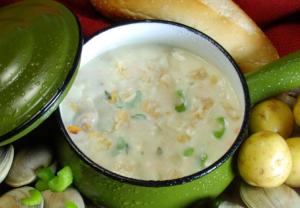 Taste Traditions New England Clam Chowder - 8 lb. package, 2 per