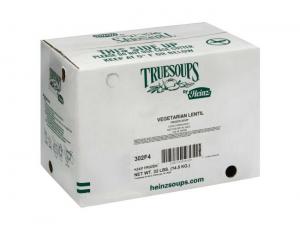 TrueSoups Vegetarian Lentil Soup - 8 lb. bag, 4 per case