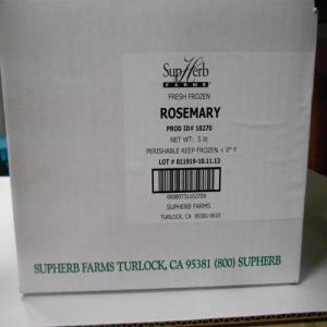 Supherb Ready To Use Fresh Frozen Rosemary, Bullk Pack (5 lbs, 1 Pack)
