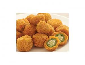 Commodity Vegetables Breaded Okra, 20 Pound - 1 each.