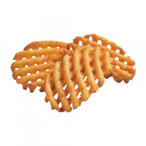 Simplot Seasonedcrisp Savory Batter Lattice Cut French Fry, 4.5 Pound6 per case.
