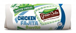 Green Chile Food Chicken Fajita Burrito W/ Salsa & Cheddar (7 Oz, 12 Per Case)