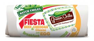 Green Chile Food Fiesta Breakfast Burrito With Beef Egg Hashbrow (7 OZ, 12 Pack)