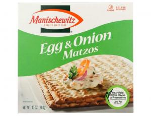 Manis Matzo Egg N Onion - 10 ounce - 12 per case.