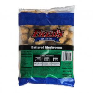 Fred's Battered Mushrooms 2lbs (PACK OF 6)